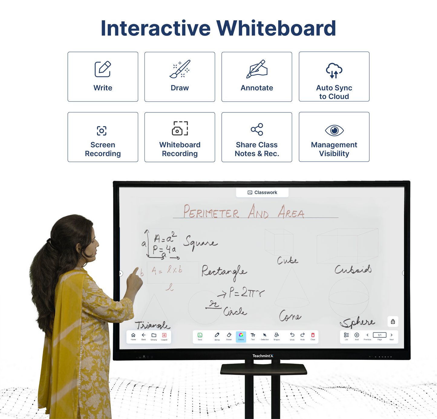 X1 Plus 75" Interactive Flat Panel (Quad-Core)