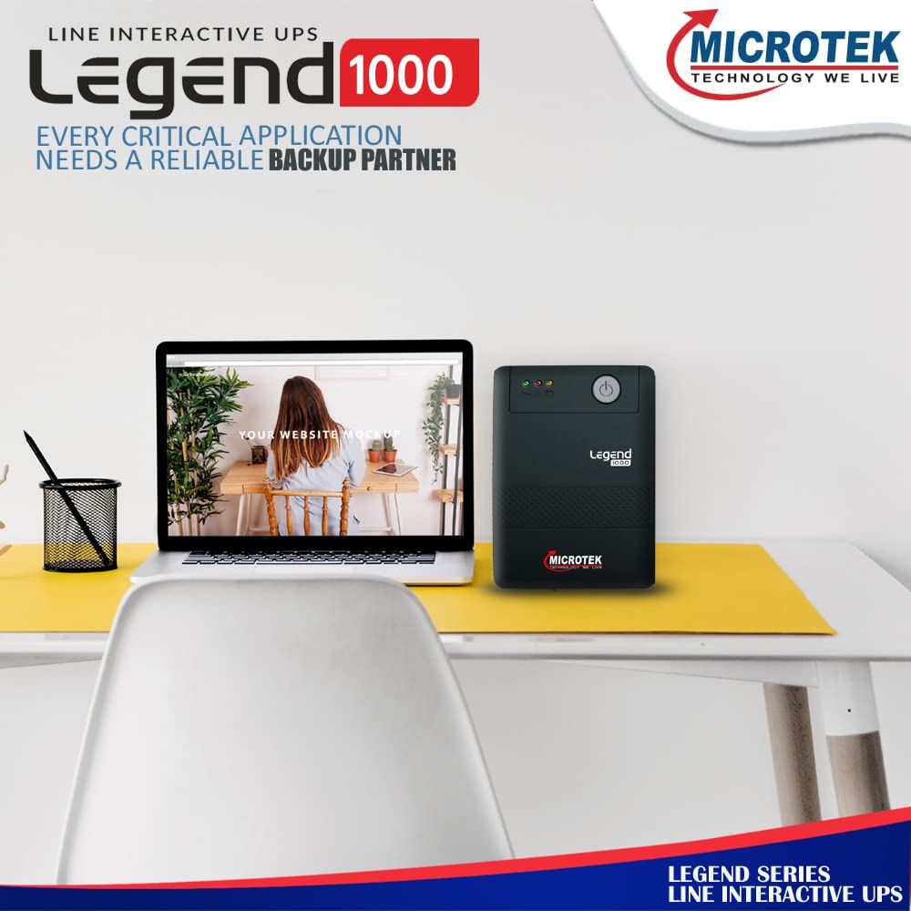 Microtek Computer Power Backup UPS Legend