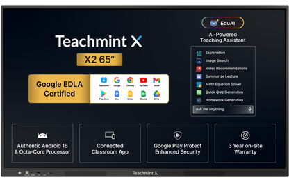 X2 65 inch (1.64 m) Digital Board for Teaching