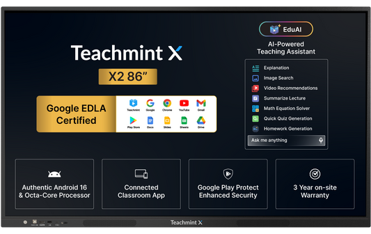 X2 86 inch (2.17 m) Digital Board for Teaching