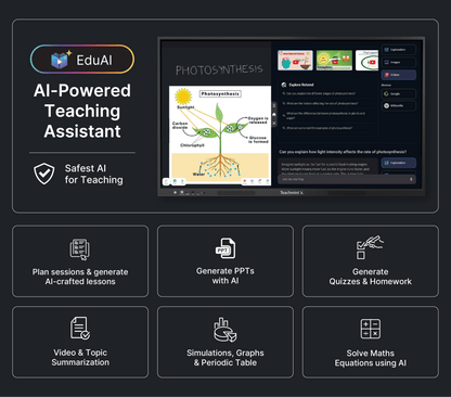 X2 Star Digital Board for Teaching – 75 inch (1.90 m)