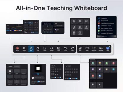 X2 Star Digital Board for Teaching – 75 inch (1.90 m)