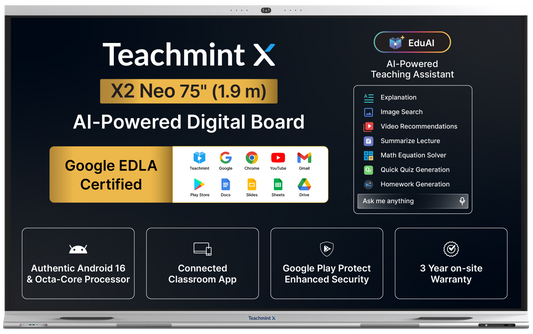 Digital Board for Teaching X2 Neo – 75 inch (1.90 m)