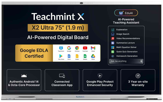 Digital Board for Teaching X2 Ultra– 75 inch (1.90 m)
